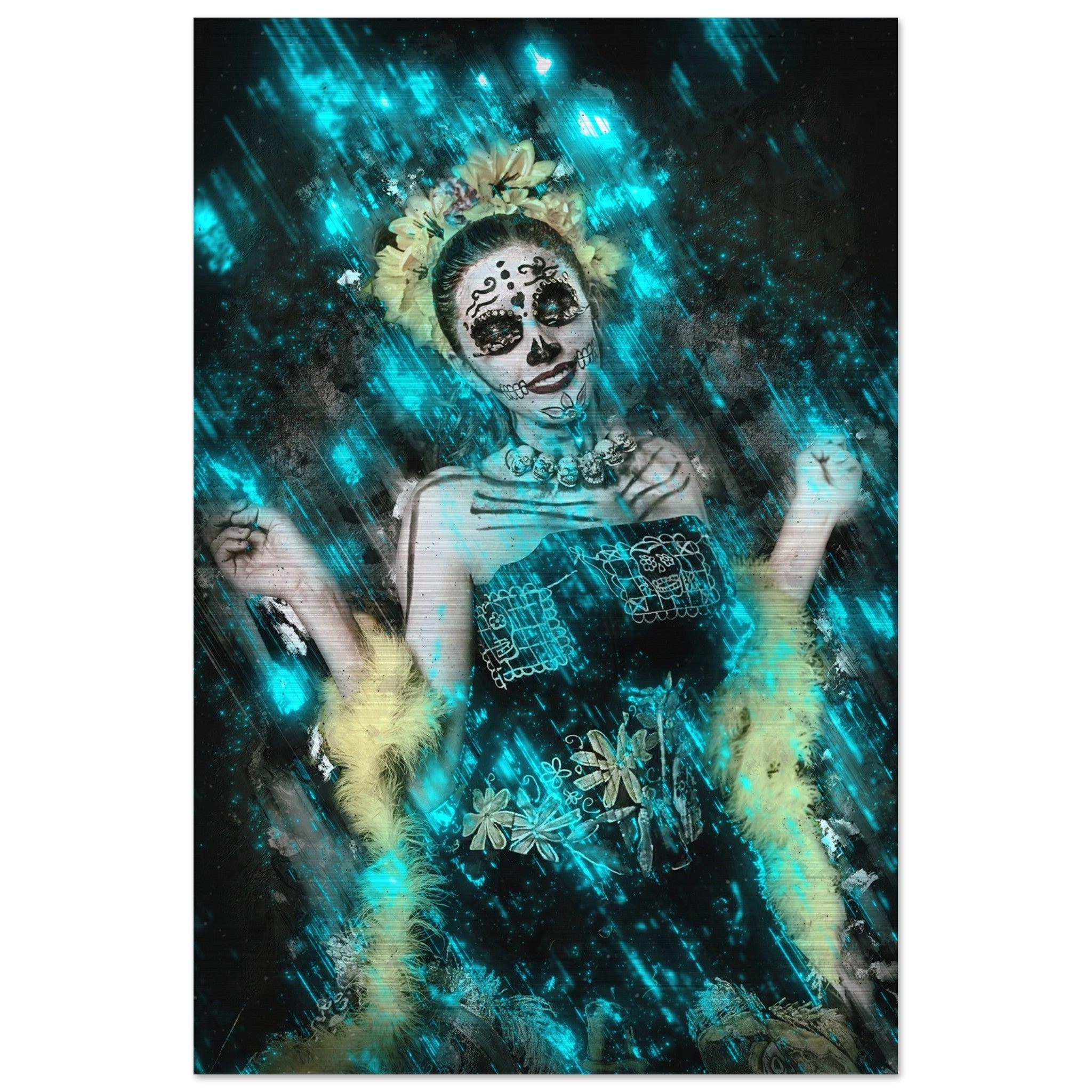 Custom Halloween Photo Print Metal Wall Art - Wallfix
