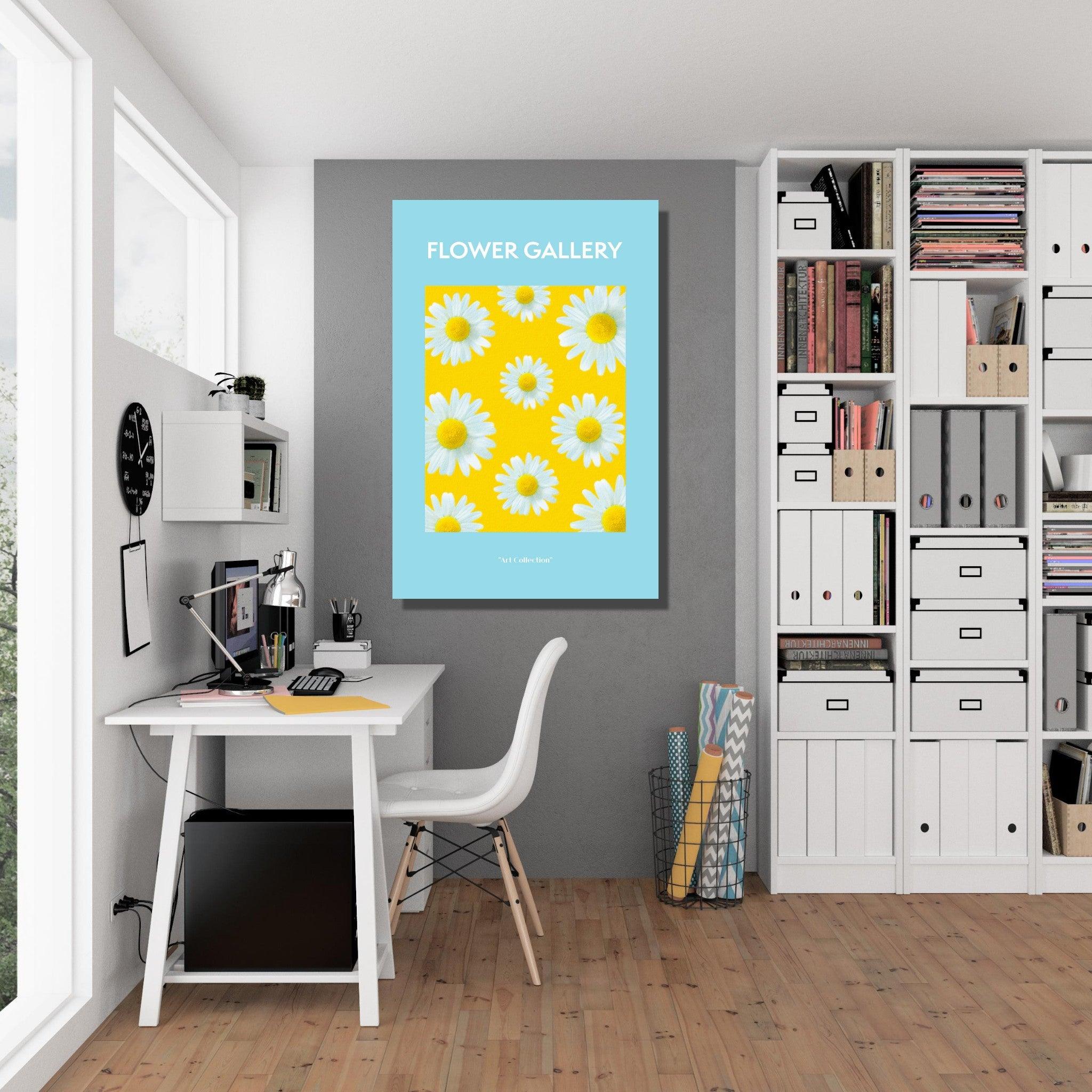 Flower Gallery: Yellow Daisy Metal Wall Art - Wallfix