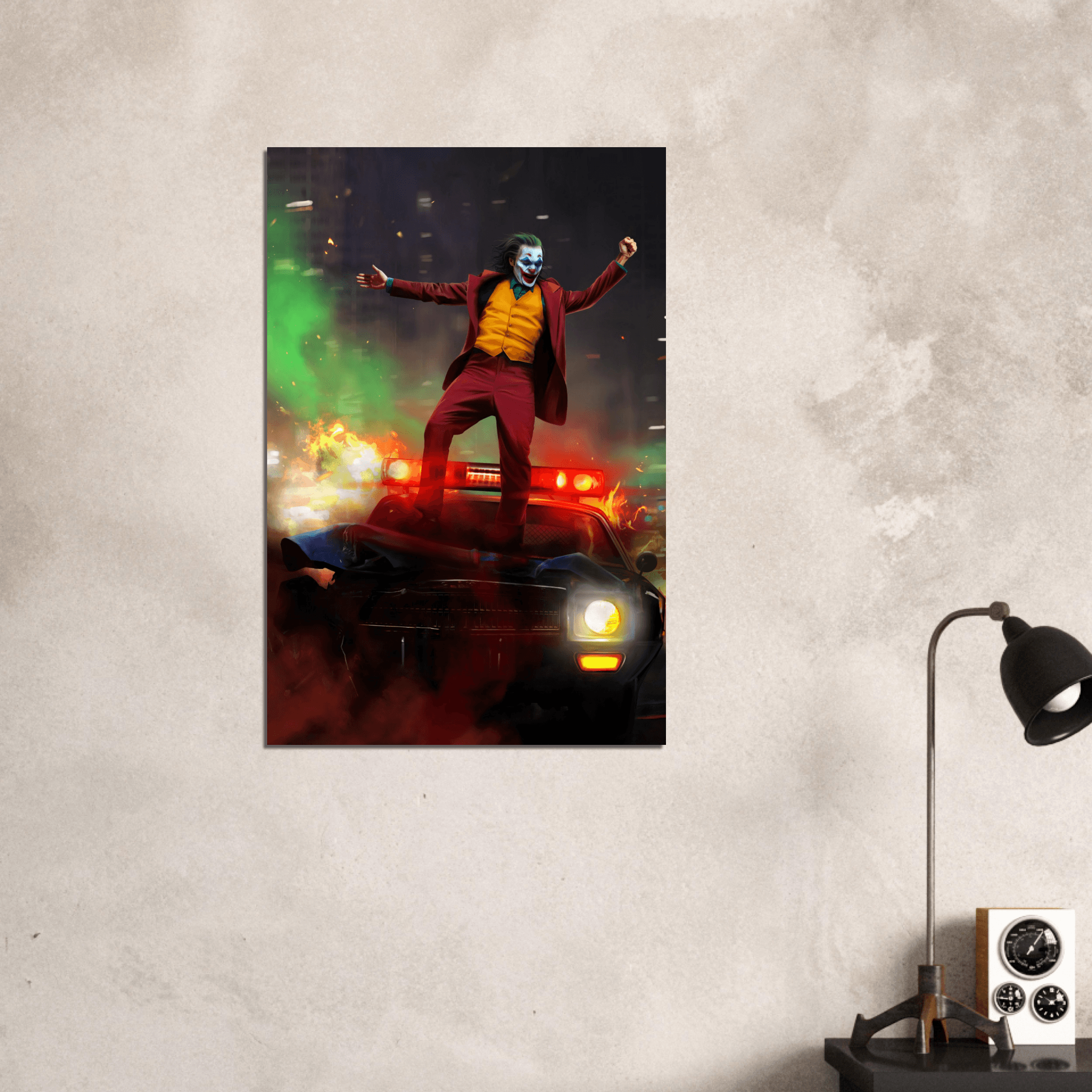 Inner Chaos: 2019 Joker Metal Poster - Wallfix