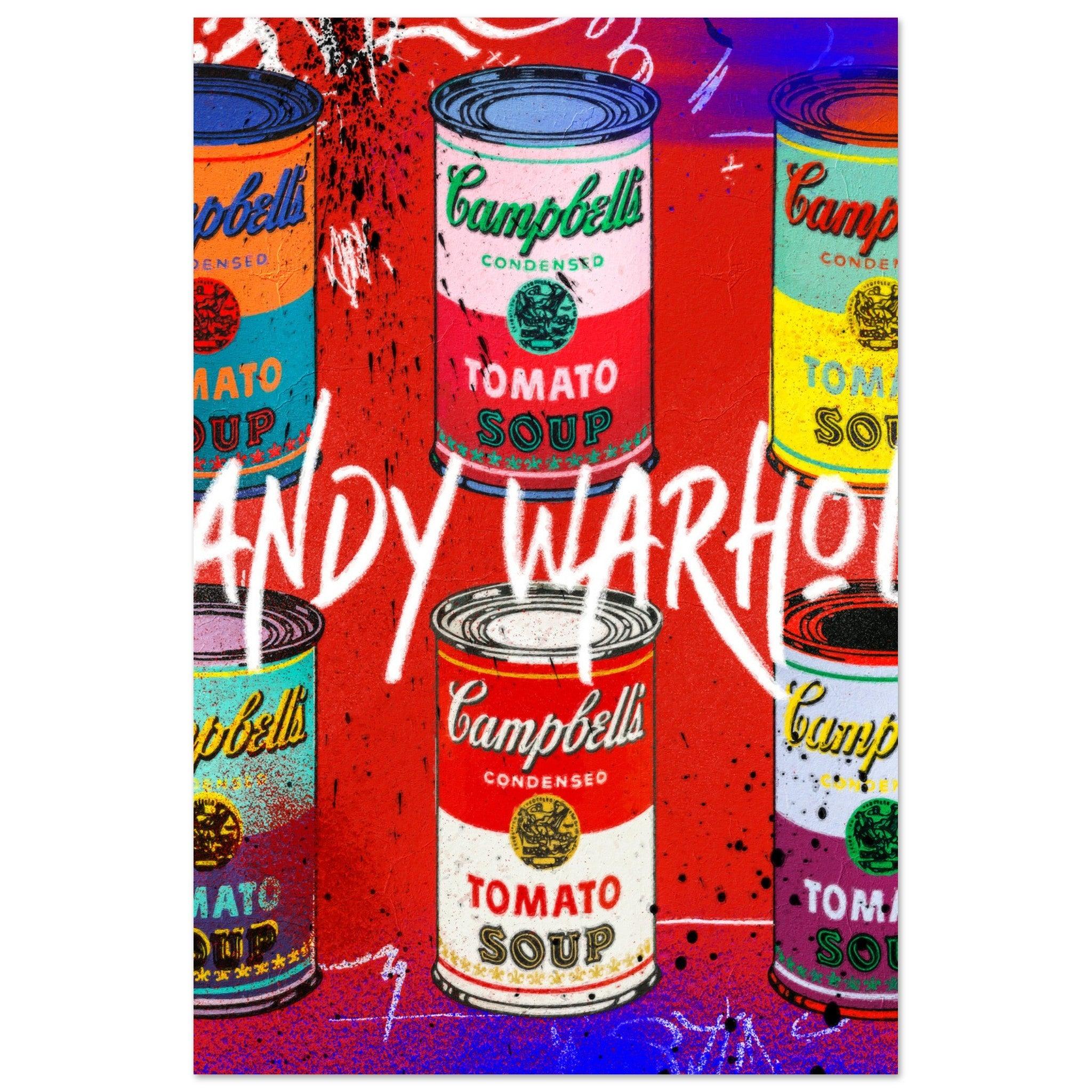 Pop Culture: Tomato Soup Metal Wall Art - Wallfix