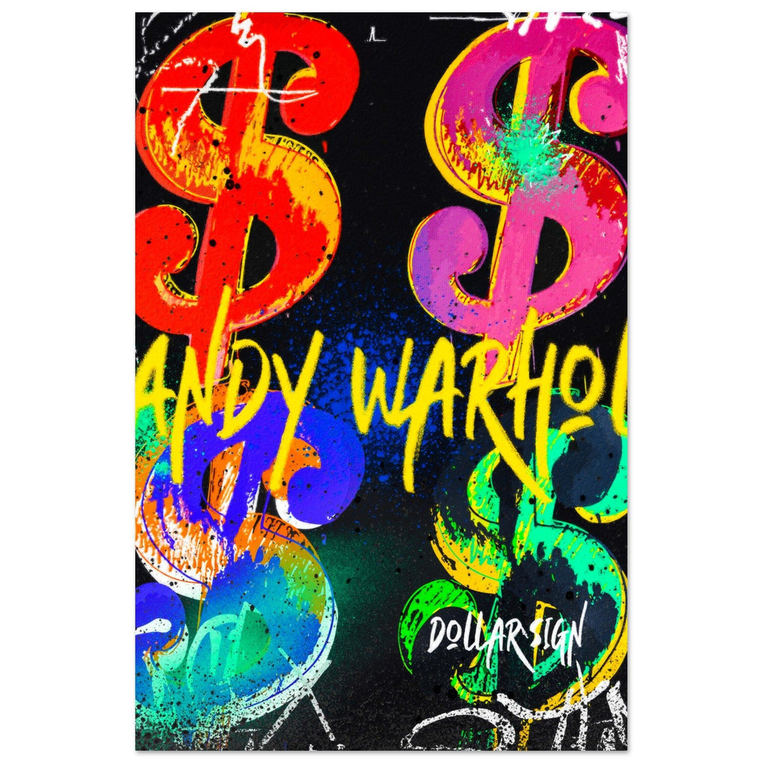 Pop Culture: Dollar Sign Metal Wall Art - Wallfix