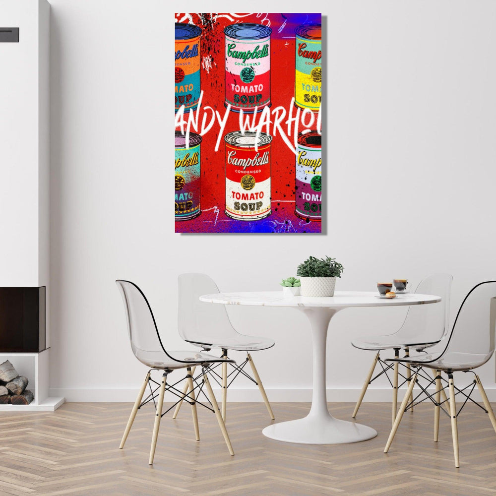 Pop Culture: Tomato Soup Metal Wall Art - Wallfix